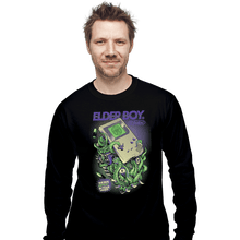 Load image into Gallery viewer, Shirts Long Sleeve Shirts, Unisex / Small / Black Elder Boy
