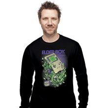 Load image into Gallery viewer, Shirts Long Sleeve Shirts, Unisex / Small / Black Elder Boy