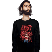Load image into Gallery viewer, Secret_Shirts Long Sleeve Shirts, Unisex / Small / Black Escape The Horror