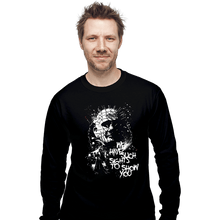 Load image into Gallery viewer, Daily_Deal_Shirts Long Sleeve Shirts, Unisex / Small / Black Pinhead Splatter