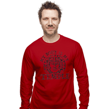 Load image into Gallery viewer, Shirts Long Sleeve Shirts, Unisex / Small / Red My Body Is A Hidden Temple