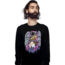 Load image into Gallery viewer, Secret_Shirts Long Sleeve Shirts, Unisex / Small / Black Battle Angewomon
