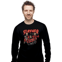 Load image into Gallery viewer, Daily_Deal_Shirts Long Sleeve Shirts, Unisex / Small / Black Slasher Club