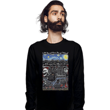 Load image into Gallery viewer, Secret_Shirts Long Sleeve Shirts, Unisex / Small / Black The Rhapsody Secret Sale