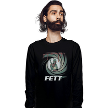 Load image into Gallery viewer, Shirts Long Sleeve Shirts, Unisex / Small / Black Agent Fett