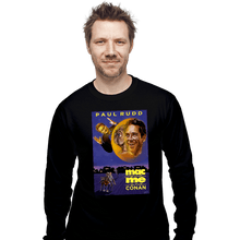 Load image into Gallery viewer, Daily_Deal_Shirts Long Sleeve Shirts, Unisex / Small / Black Mac And Me And Conan