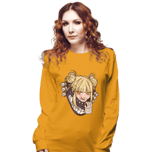 Load image into Gallery viewer, Shirts Long Sleeve Shirts, Unisex / Small / Gold Himiko