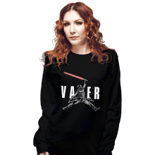 Load image into Gallery viewer, Shirts Long Sleeve Shirts, Unisex / Small / Black Air Vader