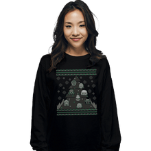 Load image into Gallery viewer, Daily_Deal_Shirts Long Sleeve Shirts, Unisex / Small / Black 40K Christmas Tree