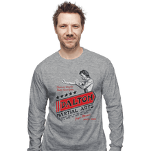 Load image into Gallery viewer, Secret_Shirts Long Sleeve Shirts, Unisex / Small / Sports Grey Dalton Martial Arts