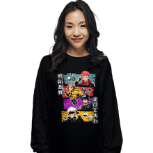 Load image into Gallery viewer, Secret_Shirts Long Sleeve Shirts, Unisex / Small / Black Lunch Time