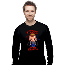 Load image into Gallery viewer, Shirts Long Sleeve Shirts, Unisex / Small / Black Stranger Normal