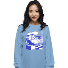 Load image into Gallery viewer, Secret_Shirts Long Sleeve Shirts, Unisex / Small / Powder Blue Light Wave