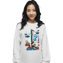 Load image into Gallery viewer, Secret_Shirts Long Sleeve Shirts, Unisex / Small / White Sailor With The Wind