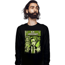 Load image into Gallery viewer, Secret_Shirts Long Sleeve Shirts, Unisex / Small / Black Tales Of Lovecraft