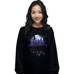 Daily_Deal_Shirts Long Sleeve Shirts, Unisex / Small / Black Wizard Castle