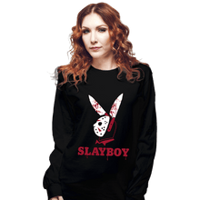 Load image into Gallery viewer, Secret_Shirts Long Sleeve Shirts, Unisex / Small / Black Slay Boy
