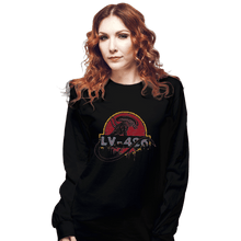 Load image into Gallery viewer, Shirts Long Sleeve Shirts, Unisex / Small / Black LV-426