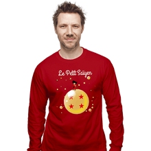 Load image into Gallery viewer, Shirts Long Sleeve Shirts, Unisex / Small / Red Le Petit Saiyen