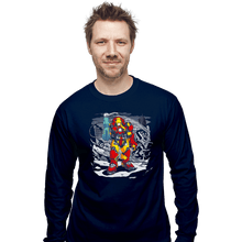 Load image into Gallery viewer, Shirts Long Sleeve Shirts, Unisex / Small / Navy Ridley Buster