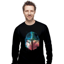 Load image into Gallery viewer, Daily_Deal_Shirts Long Sleeve Shirts, Unisex / Small / Black Galactic Mandalorian