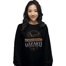 Load image into Gallery viewer, Shirts Long Sleeve Shirts, Unisex / Small / Black Wandering Wizard Wheat Ale