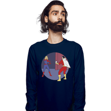 Load image into Gallery viewer, Shirts Long Sleeve Shirts, Unisex / Small / Navy The Marvelous Captains
