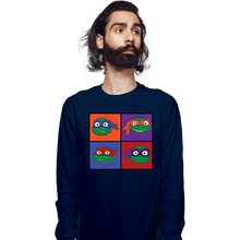 Load image into Gallery viewer, Daily_Deal_Shirts Long Sleeve Shirts, Unisex / Small / Navy Mayhem Of The Mutants