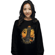 Load image into Gallery viewer, Daily_Deal_Shirts Long Sleeve Shirts, Unisex / Small / Black Leaning Dark Tower