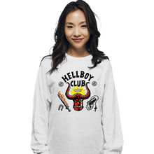 Load image into Gallery viewer, Daily_Deal_Shirts Long Sleeve Shirts, Unisex / Small / White HB Club