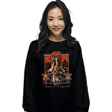 Load image into Gallery viewer, Daily_Deal_Shirts Long Sleeve Shirts, Unisex / Small / Black Enter The Labyrinth 80s