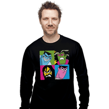 Load image into Gallery viewer, Shirts Long Sleeve Shirts, Unisex / Small / Black Pop Samurai