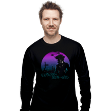 Load image into Gallery viewer, Shirts Long Sleeve Shirts, Unisex / Small / Black A Space Cowboy