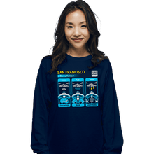 Load image into Gallery viewer, Secret_Shirts Long Sleeve Shirts, Unisex / Small / Navy Three Storms