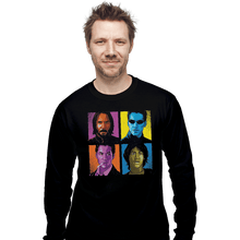 Load image into Gallery viewer, Shirts Long Sleeve Shirts, Unisex / Small / Black Pop Keanu
