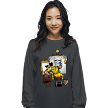 Load image into Gallery viewer, Daily_Deal_Shirts Long Sleeve Shirts, Unisex / Small / Charcoal Snikt Portriat