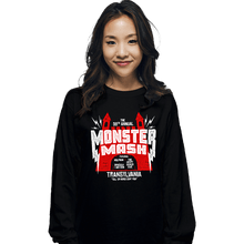 Load image into Gallery viewer, Daily_Deal_Shirts Long Sleeve Shirts, Unisex / Small / Black Monster Mash