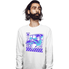 Load image into Gallery viewer, Shirts Long Sleeve Shirts, Unisex / Small / White Gentleman Thief