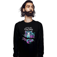 Load image into Gallery viewer, Shirts Long Sleeve Shirts, Unisex / Small / Black Mad Watercolor