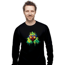 Load image into Gallery viewer, Daily_Deal_Shirts Long Sleeve Shirts, Unisex / Small / Black Echoes Of Evil
