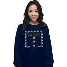 Load image into Gallery viewer, Secret_Shirts Long Sleeve Shirts, Unisex / Small / Navy Redshirt Zelda!