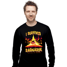 Load image into Gallery viewer, Daily_Deal_Shirts Long Sleeve Shirts, Unisex / Small / Black I Survived Ragnarok