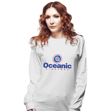 Load image into Gallery viewer, Secret_Shirts Long Sleeve Shirts, Unisex / Small / White Oceanic Airlines Sale