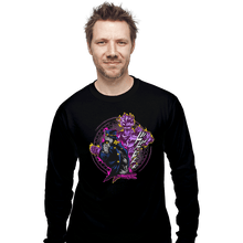 Load image into Gallery viewer, Shirts Long Sleeve Shirts, Unisex / Small / Black Attack Of Jotaro