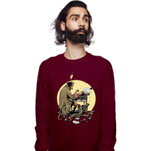 Load image into Gallery viewer, Daily_Deal_Shirts Long Sleeve Shirts, Unisex / Small / Maroon Hellboy's Report