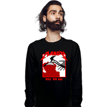 Load image into Gallery viewer, Shirts Long Sleeve Shirts, Unisex / Small / Black Mandy Em All