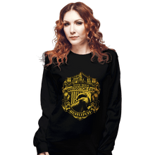 Load image into Gallery viewer, Sold_Out_Shirts Long Sleeve Shirts, Unisex / Small / Black Team Hufflepuff
