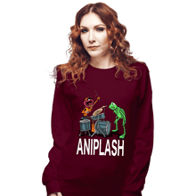 Load image into Gallery viewer, Secret_Shirts Long Sleeve Shirts, Unisex / Small / Maroon Aniplash