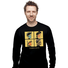Load image into Gallery viewer, Shirts Long Sleeve Shirts, Unisex / Small / Black Cobra Days
