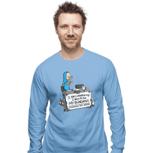 Load image into Gallery viewer, Shirts Long Sleeve Shirts, Unisex / Small / Powder Blue Change My Mind